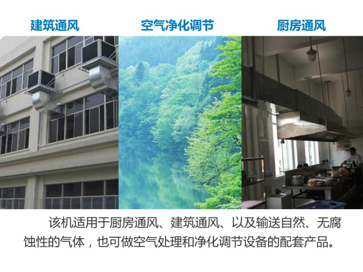 適用于酒店、飯店、食堂廚房通風(fēng)
