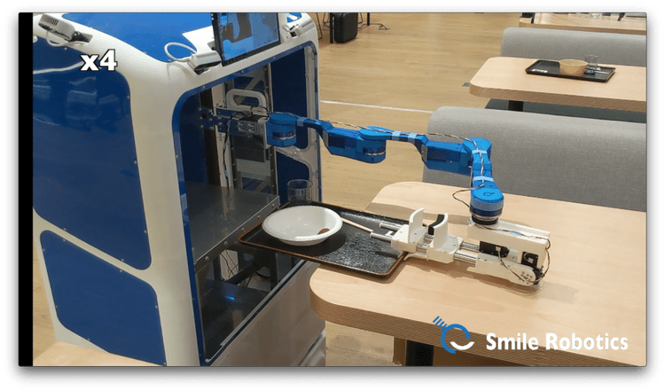 Smile Robotics-收碗碟機器人-陜西大明商業(yè)廚具